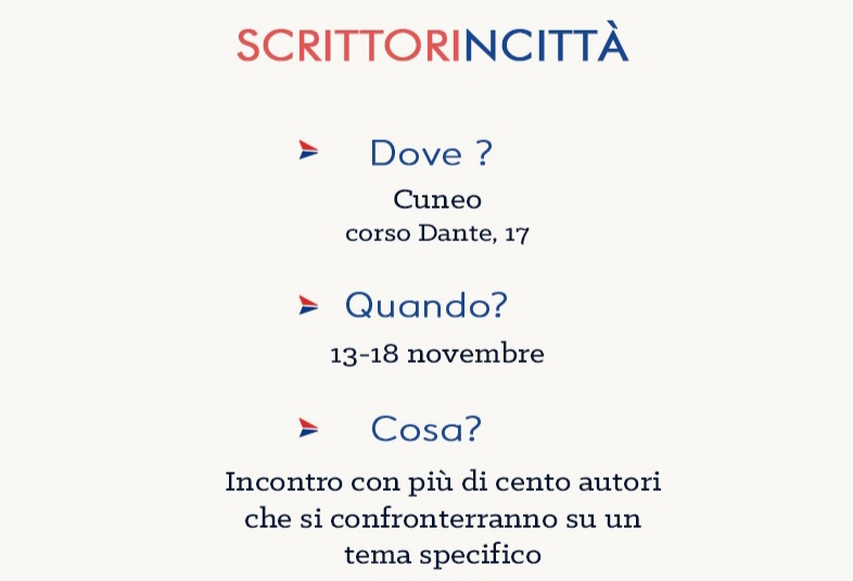Locandina EdiLab Scrittori in città Cuneo 2019 libri casa editrice digitale books